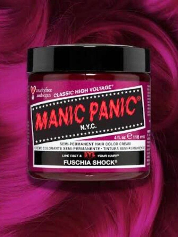la boucle creative salon coiffure soissons manic panic fushia shock